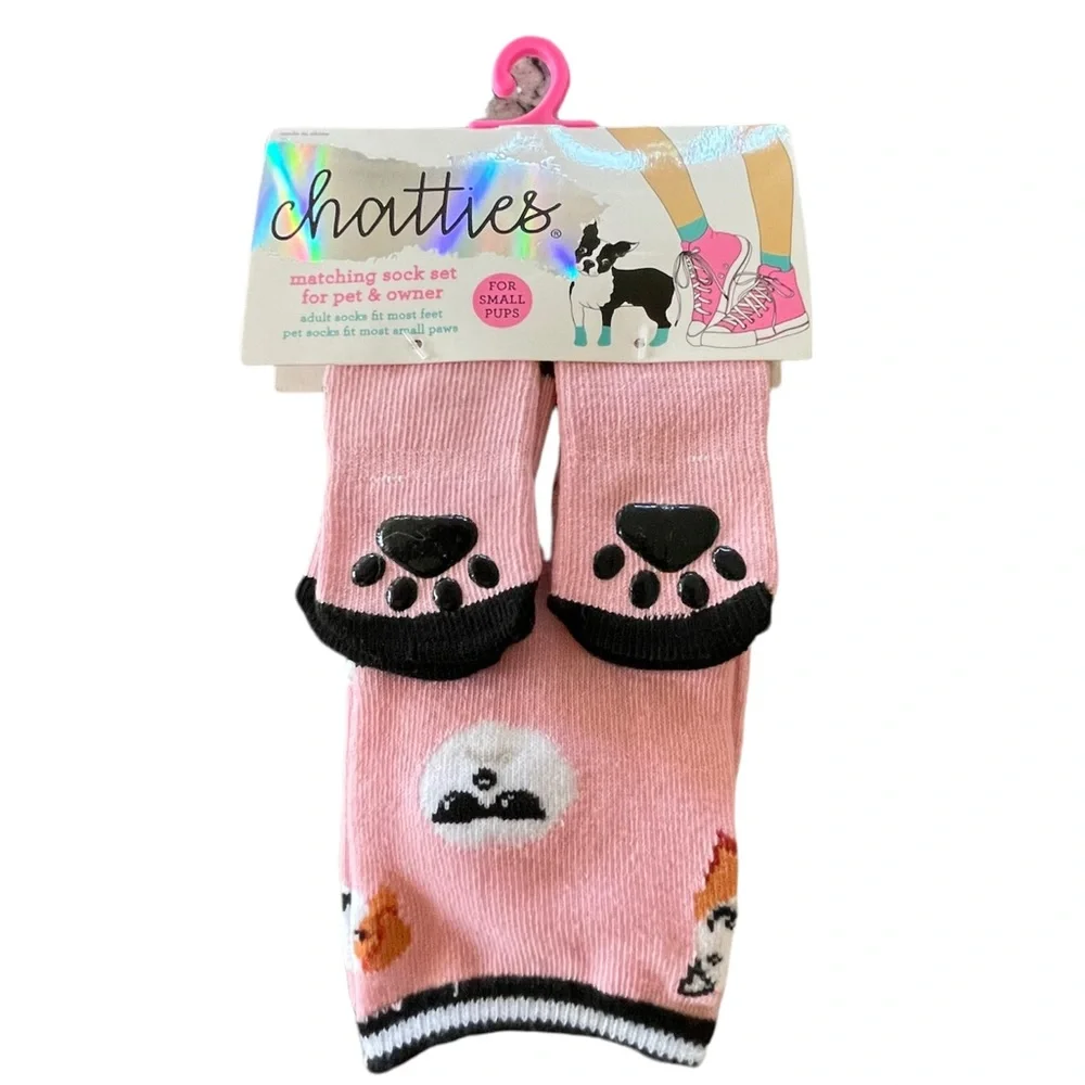 New Chatties Matching Pet & Owner Sock Set